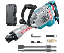 Demolition Jack Hammer 14.5Amp SDS-Hex Concrete Breaker, 65 Joules Heavy Duty