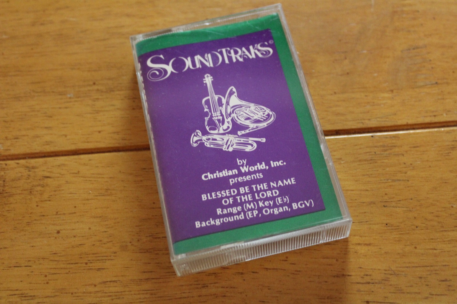 Blessed Be the Name of the Lord Performance Track Cassette with Lyrics