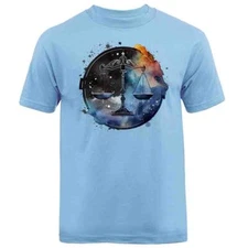 Libra Zodiac Sign Horoscope Astrological Graphic T-shirt