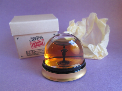 Vintage Jean Paul Gaultier Fragile Mini Eau de Parfum in Box 7 ml