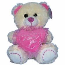 ''I Love You'' Teddy Bear with Heart Plush Doll Toy Perfect Gift For Kids Adults