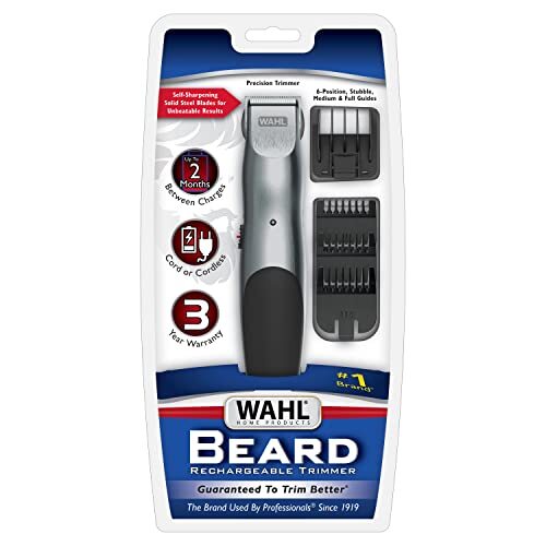 Wahl Groomsman Corded or Cordless Beard Trimmer for Men - Rechargeable 