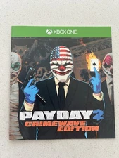 PAY DAY 2 - XBOX ONE - INSTRUCTION MANUAL