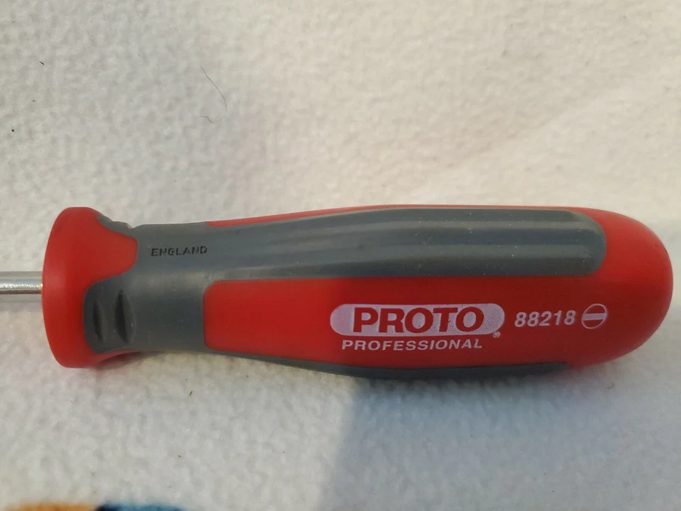 New Proto® 88218 Super Proto® Slotted Round Cabinet Screwdriver - 3/16" x 8" - Image 3 of 3
