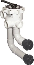Waterway Multi-Port Valve 2" Slip Socket Fitting For Crystal Water DE Filter 