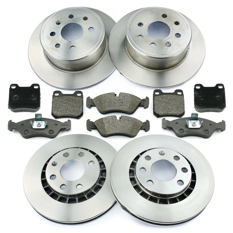 Discos de Freno + Forros Delantero + Trasero para Opel Vectra B Con 4-Loch - Imagen 2 de 2