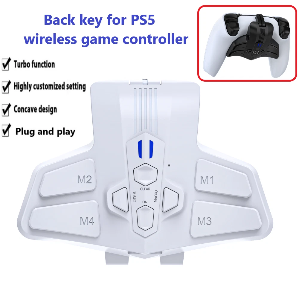 PS5 Controller Back Paddle Video Game Accessories for Sony