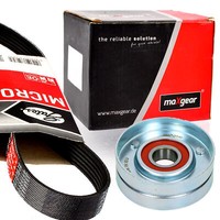 Gates 6PK1600 Keilrippenriemen + Rolle FüR Opel Corsa C Meriva A Combo 1.7