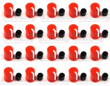 20PCS Red Rotary Control Knob For Pioneer XDJ-RX R1 RZ AERO DJM-T1 S9 DIY DJ