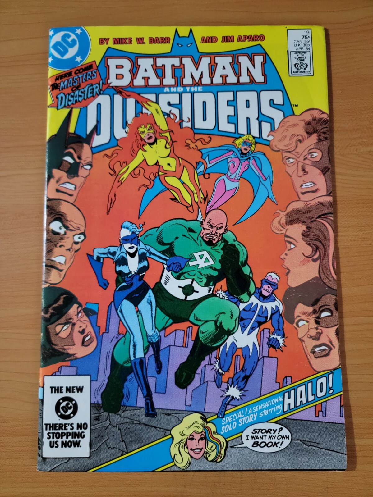 Batman And The Outsiders #9 Direct Market ~ NEAR MINT NM ~ 1984 DC ...