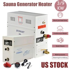 Steam Showers Sauna Steam Generator with Controller for Home SPA Bathroom 3/9KW