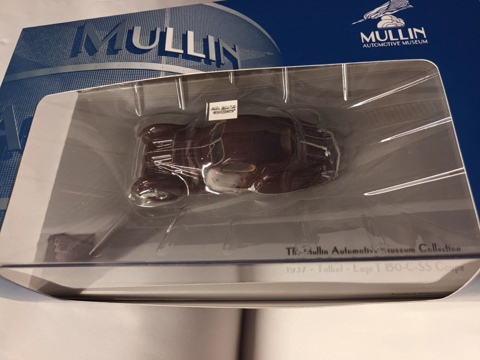 Talbot Lago T 150-C-SS Coupe - Mullin Museum -  1937 - 1:43 Minichamps 437117120 - Bild 3 von 3