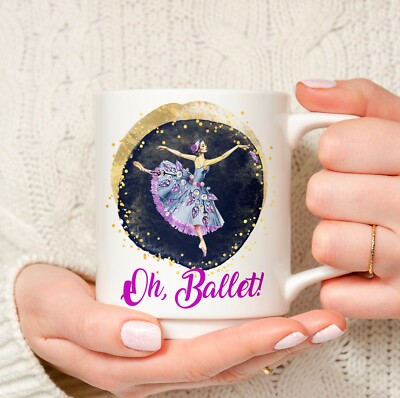 Ballett Ballerina Kaffeebecher, individuell Schwanensee Becher, Oh Ballett