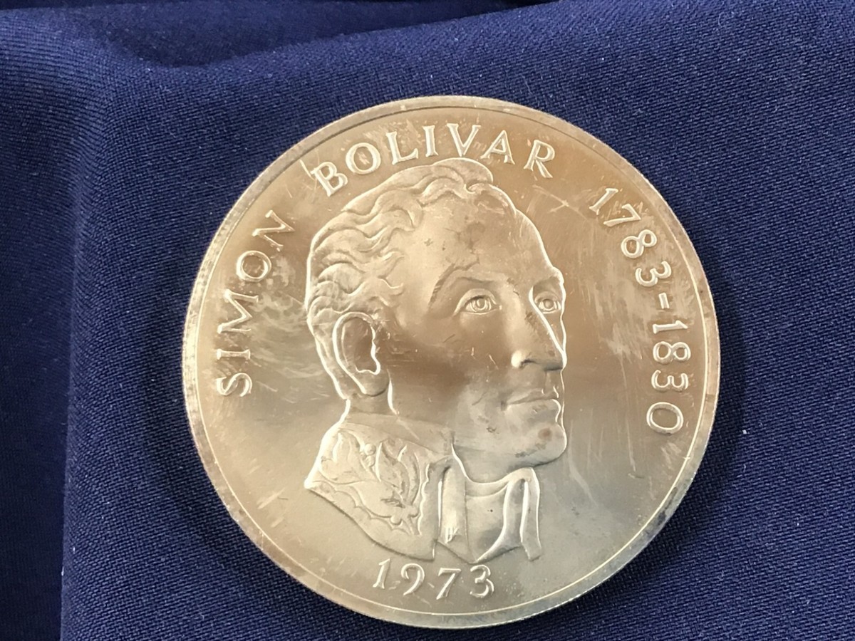 1973 Republic of Panama 20 Balboas Franklin Mint 3.85 ounces