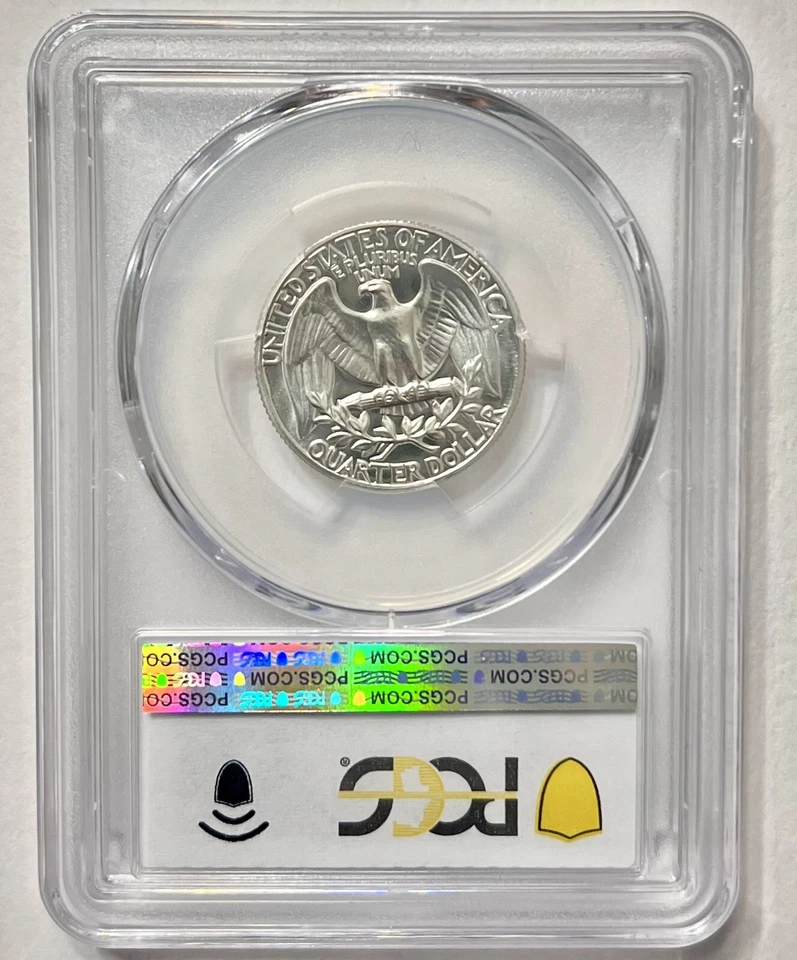 Washington Silver Quarter 1964 Proof PCGS PR 67 90% Silver Uncirculated 25c Coin - Image 4 of 4