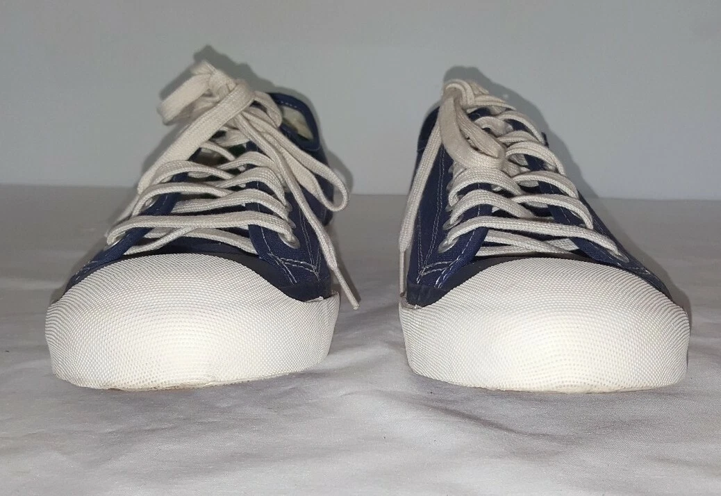 J Crew for PF Flyers All Court Blue Sneakers Shoes Mens Sz 9