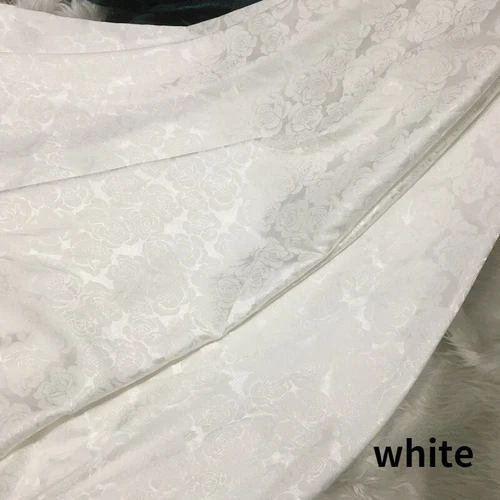 150*100cm Brocade Damask Fabric Floral Sewing for Vintage Costume Furniture DIY - Picture 8 of 17