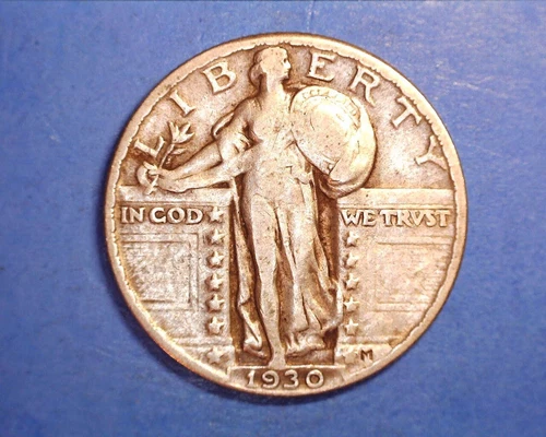 1930 Standing Liberty 25C Quarter - VF ~ 1006-3