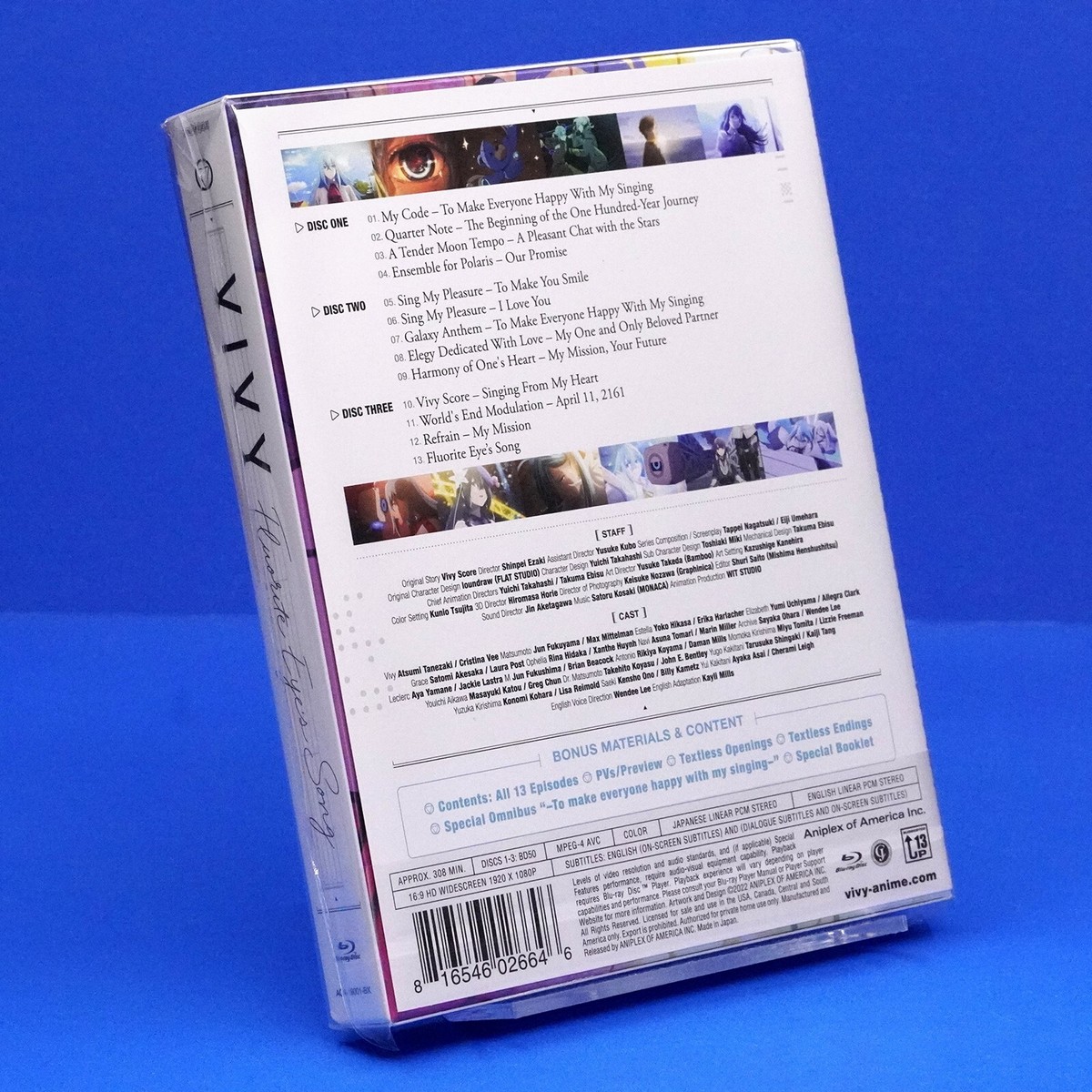 Vivy Fluorite Eye's Song Blu-ray まとめ売り VIVY -FLUORITE EYE'S SONG--1-JAPAN Blu-ray+CD+BOOK Ltd/Ed | eBay