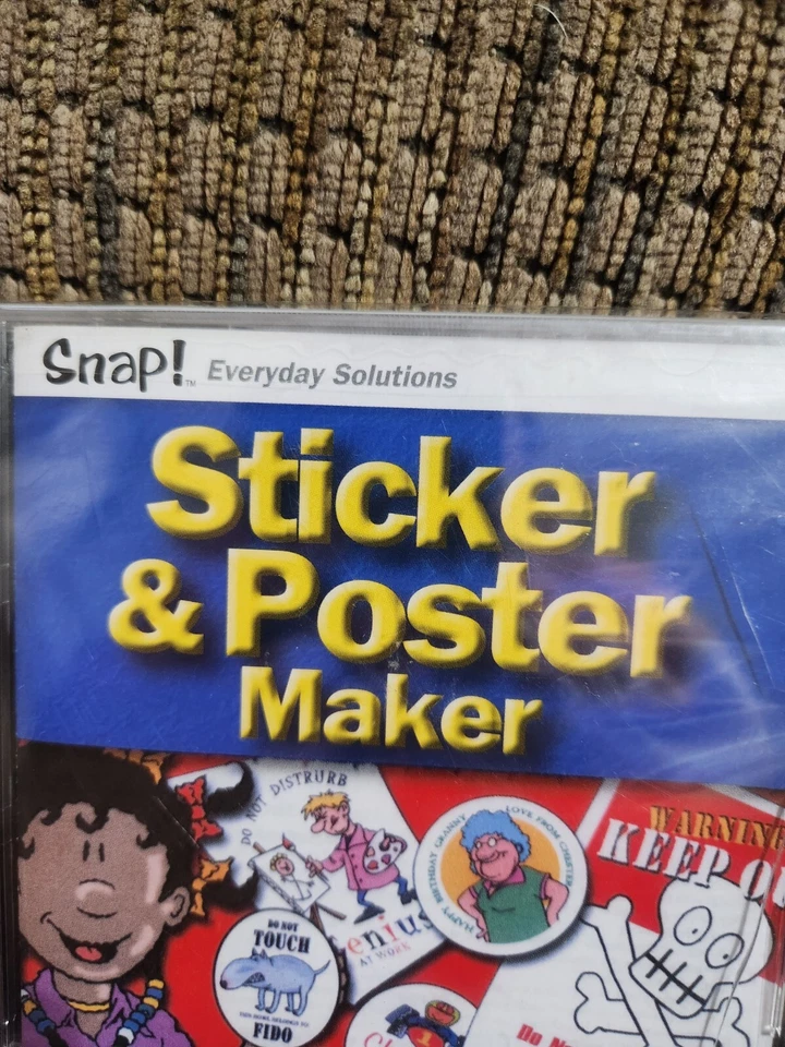 Vintage Snap! Sticker And Poster Maker Software Topics Entertainment 2001 - Image 2 of 4
