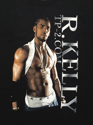 Vintage R.KELLY TP-2.COM The Tour 2001 T-Shirt Hip Hop Rap Tee Men's Size M  Rare | eBay