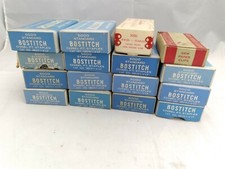 16 Vintage BOSTITCH Swingline Gem Chisel Point Staples Textron