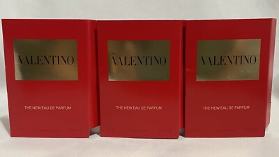 Lot of 3 Valentino VOCE VITA THE NEW EAU DE PARFUM Spray 1.2ml Each