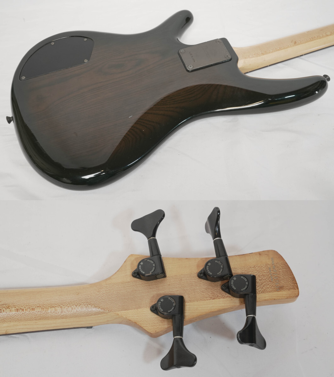 Ibanez SR600 TBK Bass 1992 Made in Japan See-Through Black Ibanez SR600 TBK Bass 1992 Made in Japan See-Through Black