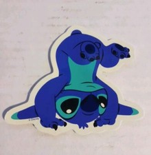 Disney Lilo  Stitch Upside Down Sticker Decal 3" X 3 1/4"
