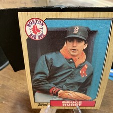 Bruce Hurst #705 Topps 1987 Baseball Card (Boston Red Sox)