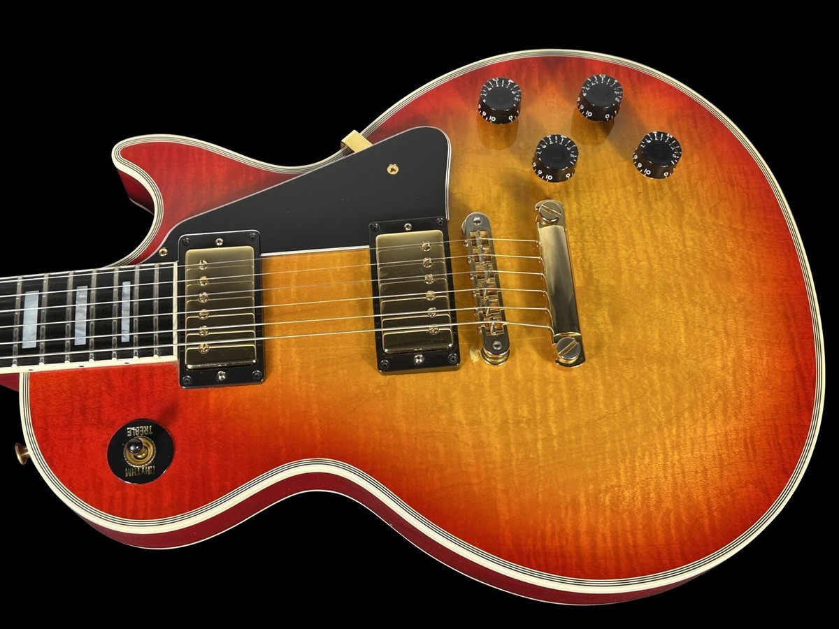 2016 GIBSON LES PAUL CUSTOM FLAME TOP CUSTOM SHOP ~ CHERRY