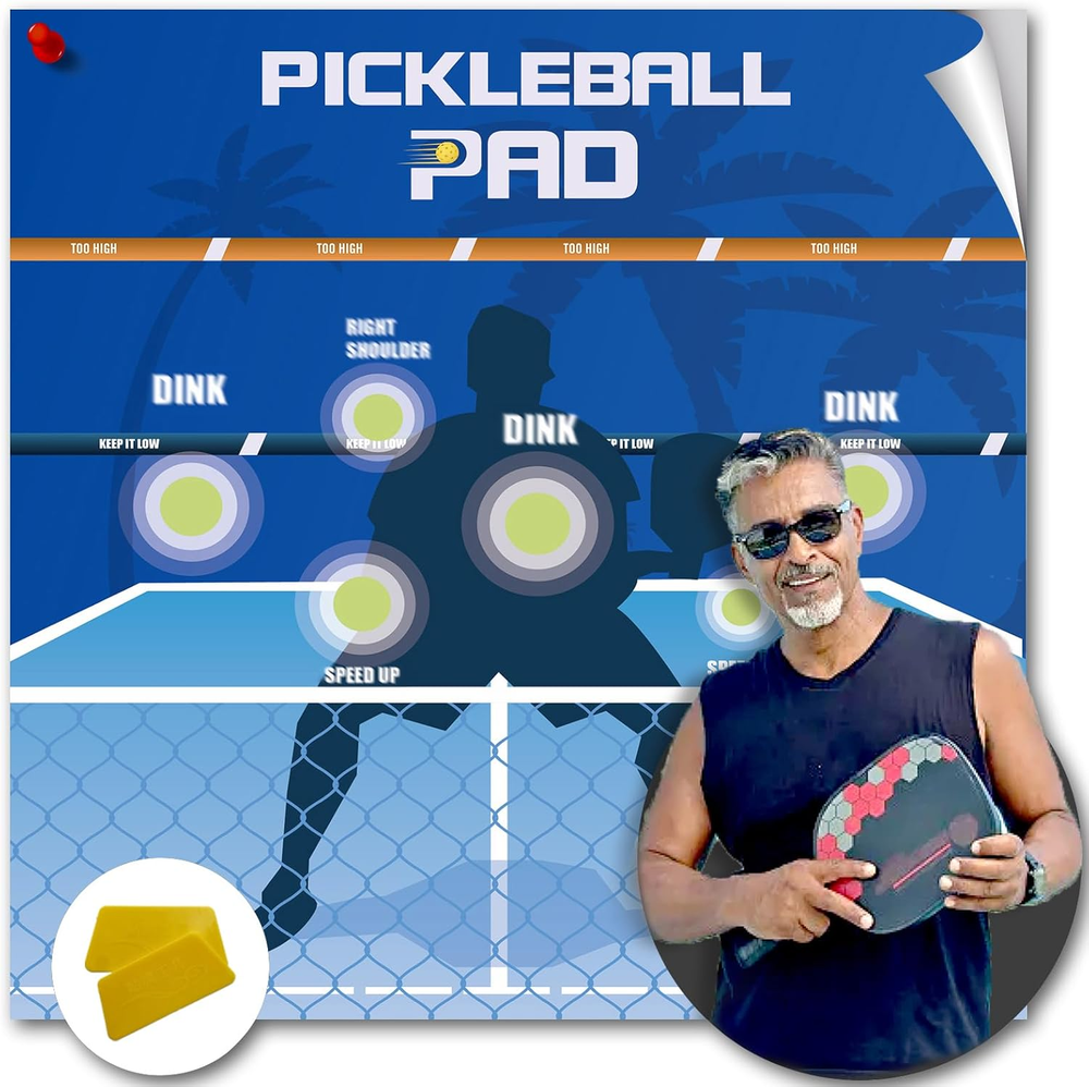 Dink Master Pickleball Practice Board,Practice Your Dinks and Improve Your Game