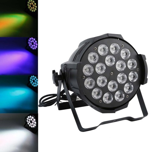 2PCS 270W RGBWA LED Par Light DMX Stage DJ Par Can Light Disco Strobe Spot Light - Picture 5 of 11