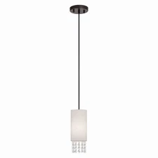 Livex Lighting - Carlisle - 1 Light Mini Pendant in Contemporary Style - 4.75