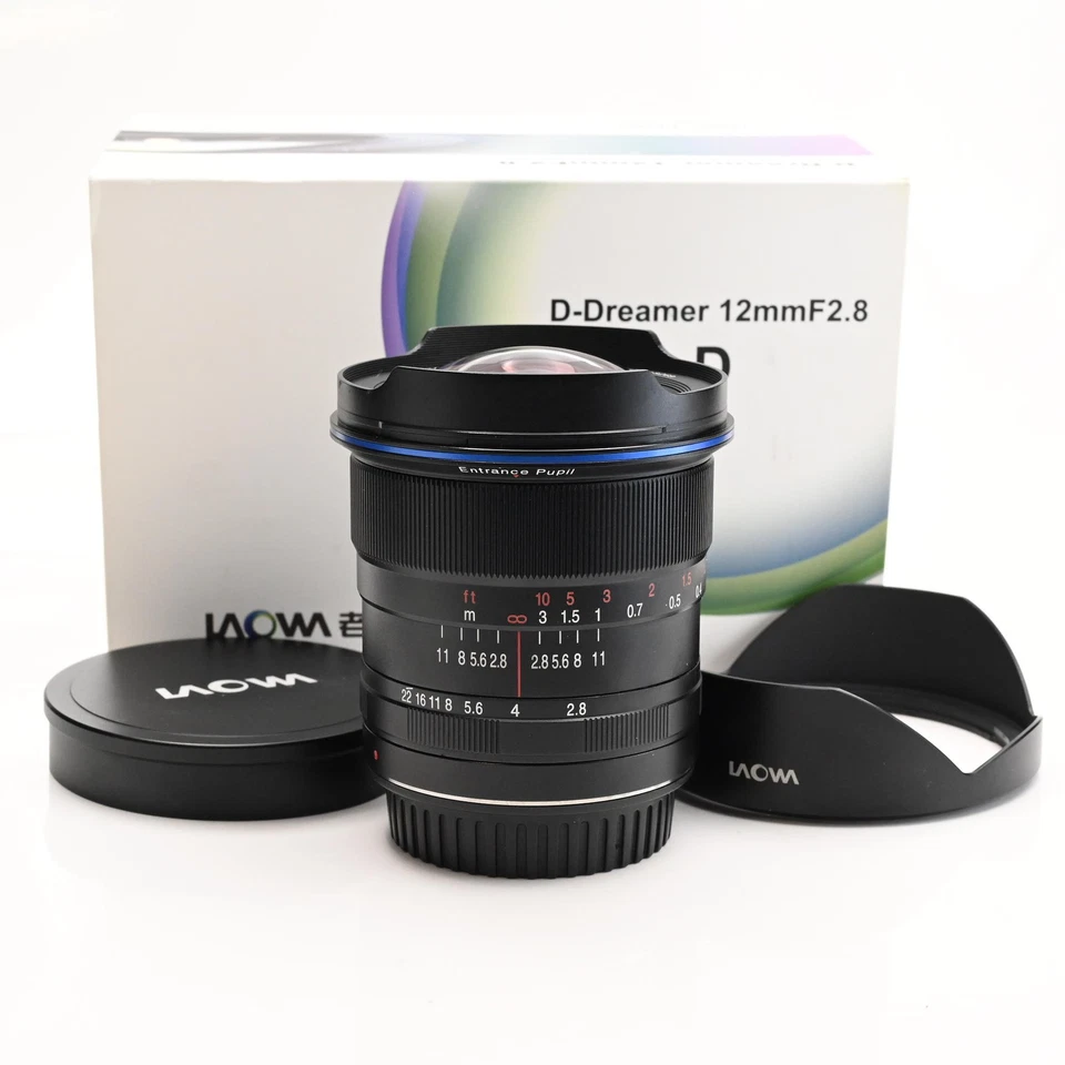 Lente Venus Optics Laowa 12 mm f2,8 Zero-D D-Dreamer para Canon EF #269