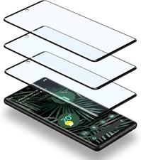 3 Pack Ultra Thin Screen Protector for Google Pixel 6 Pro, 9H Hardness, Anti Scr