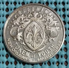 1971 Krewe of ENDYMION / Bienville  .999 FINE SILVER Mardi Gras Doubloon