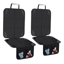 Car Seat Protector,2Pack Car Seat Cushion,with Thickest Padding and 2Pcs-Black