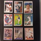 Nolan Ryan 9 Card Baseball Lot Texas Rangers Houston Astros 13