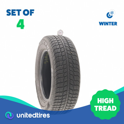 Set of (4) Used 225/60R16 Federal Himalaya WS2 102T - 9.5-11.5/32