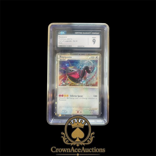 Rayquaza graded CGC 9 for sale on eBay