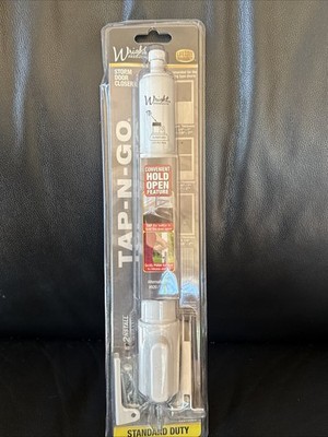 Hampton - Wright Products V2010WH Tap-N-Go Pneumatic Door Closer White