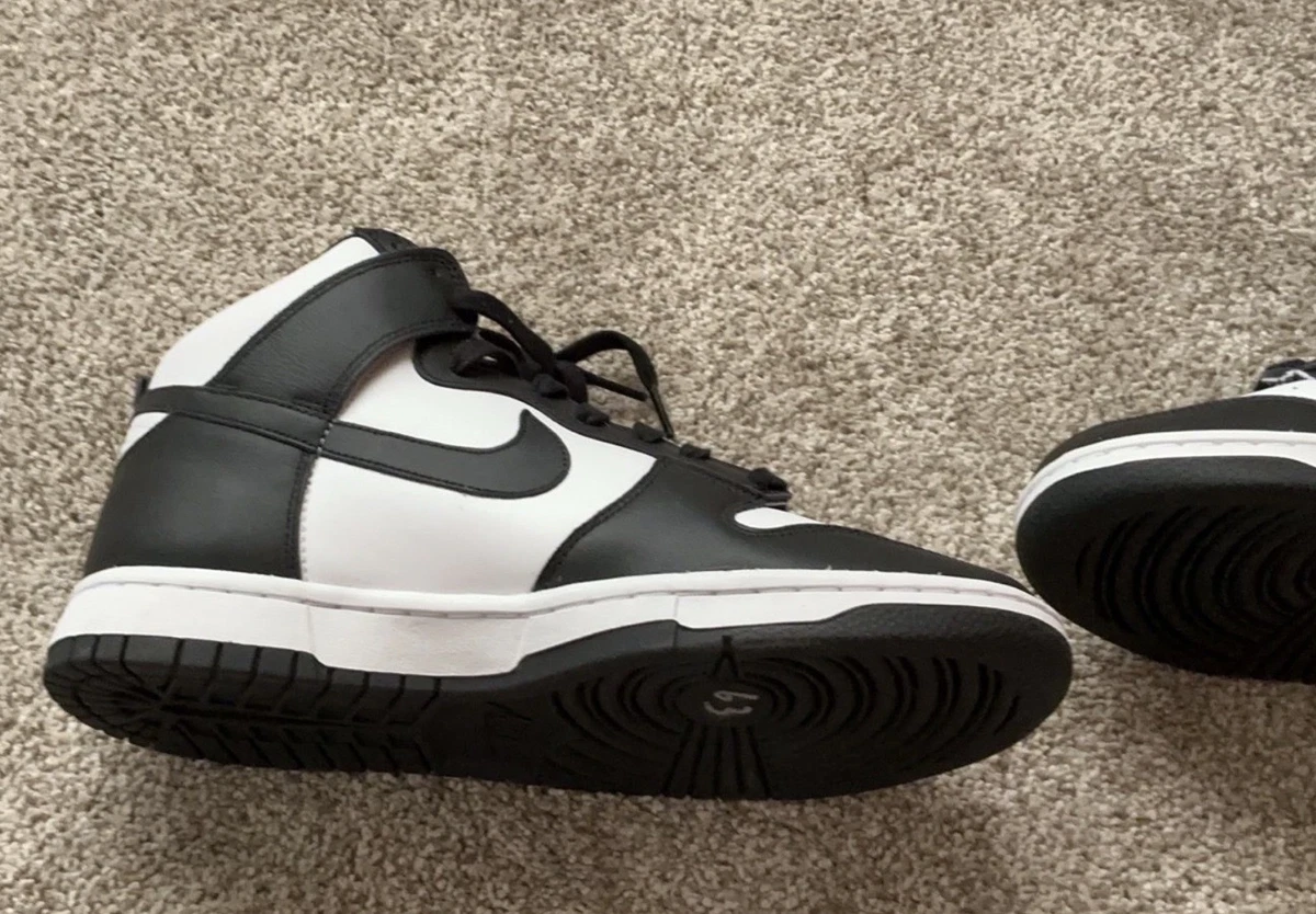 Preços baixos em Nike Dunk High Black White W | eBay