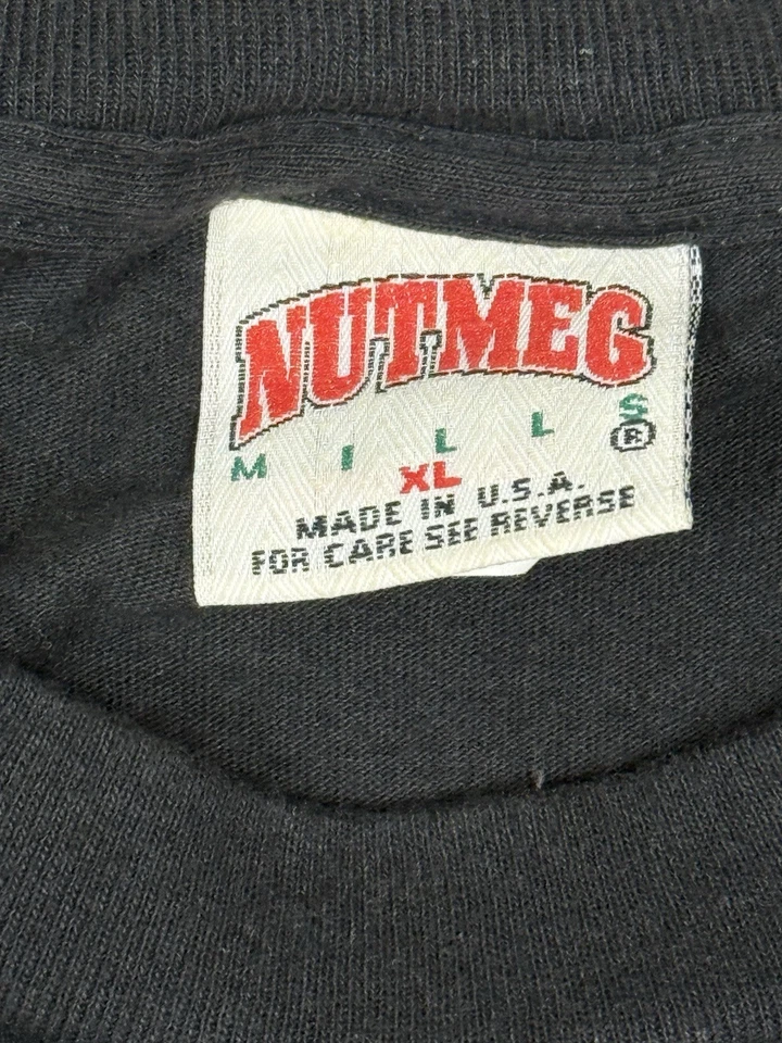 San Antonio Spurs 1995 NBA Playoffs Shirt Mens XL Nutmeg Graphic VTG Made USA 66 - Image 3 of 4