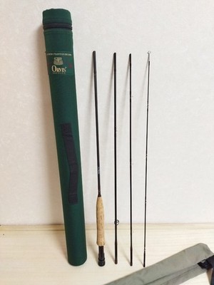 Orvis Super Fine Tight Loop 8' #4, full flex 5.5, pack rod, fly