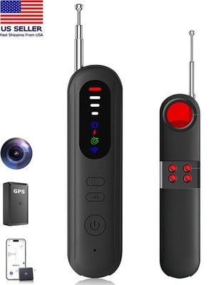 1 Anti-Spy RF Signal Detector Hidden Camera GSM Audio Bug Finder Scanner Tracker
