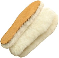 Australian Sheepskin Insoles,Thick and Warm Wool Insole,Men Insole 6 M