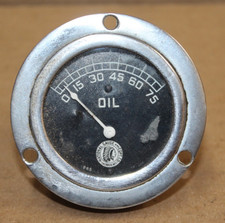 Oil Pressure Gauge 1910s 1920s By National Guage Co.