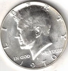 1970 Denver Brilliant Uncirculated Silver Strike from MS JFK Half Dollar Coin!