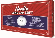TaylorMade Noodle Long and Soft 2018 15-Pack 15 Pack Golf Balls New